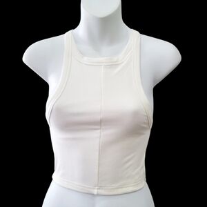 Tiger Mist White Tank Top Size: XS